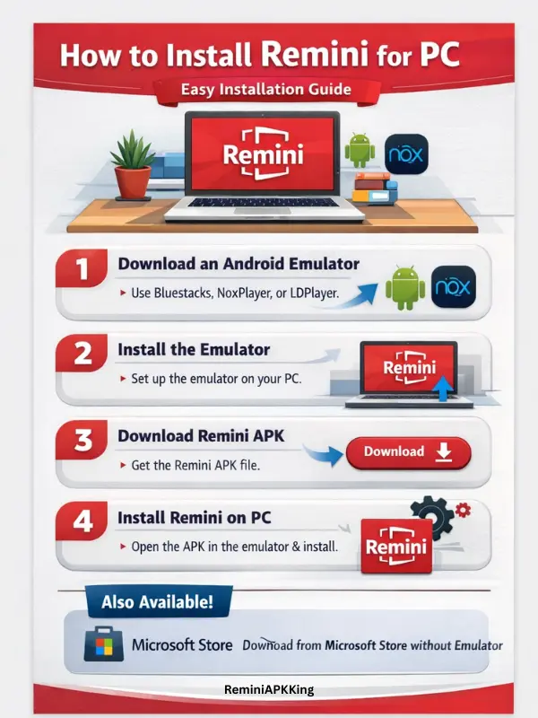 How to download Remini for PC