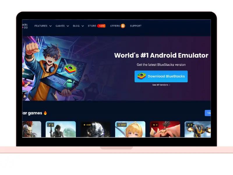 Install BlueStacks Emulator