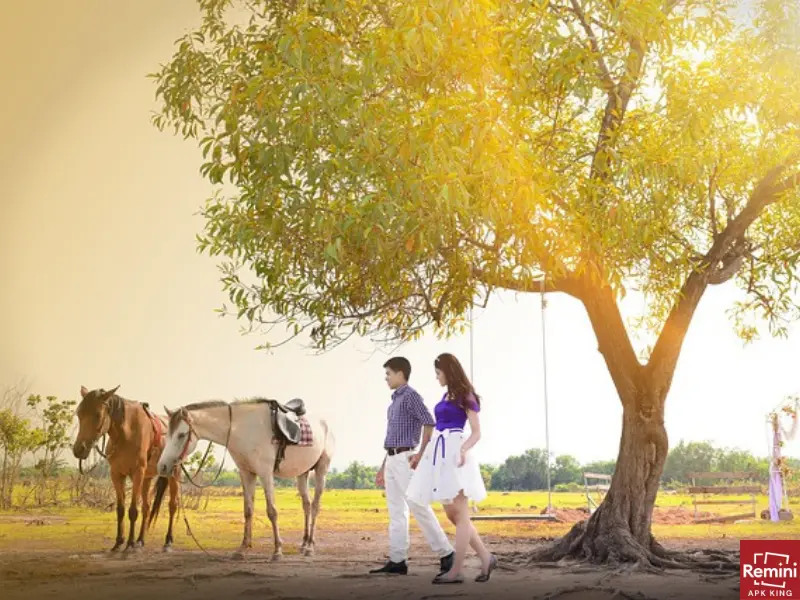 3 Secrets To Beautiful Backlit Photos 6 couple with horses